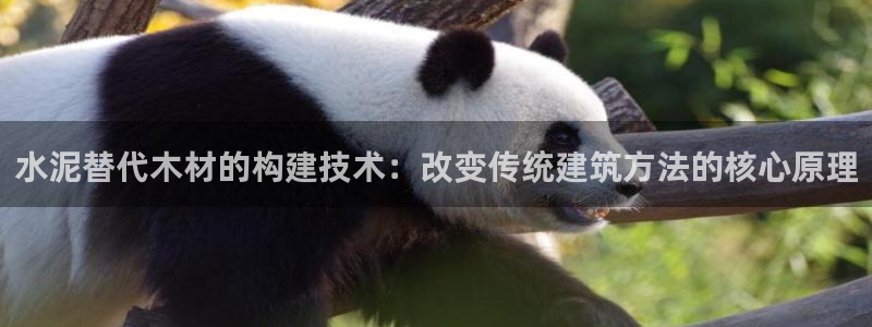 意昂3科技：水泥替代木材的构建技术：改变传统建筑方法的核心原理