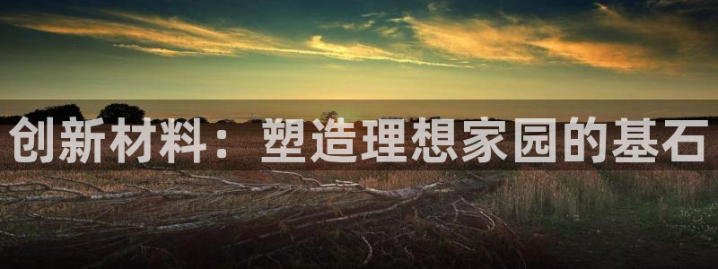 意昂体育3招商电话号码：创新材料：塑造理想家园的基石