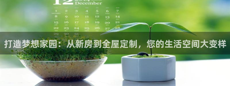 意昂体育3平台注册流程视频：打造梦想家园：从新房到全屋定制，您的生活空间大变样