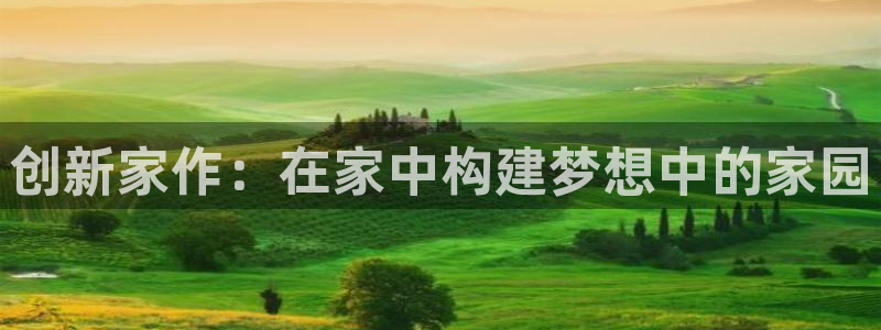 意昂体育3平台假的吗是真的吗吗：创新家作：在家中构建梦想中的家园
